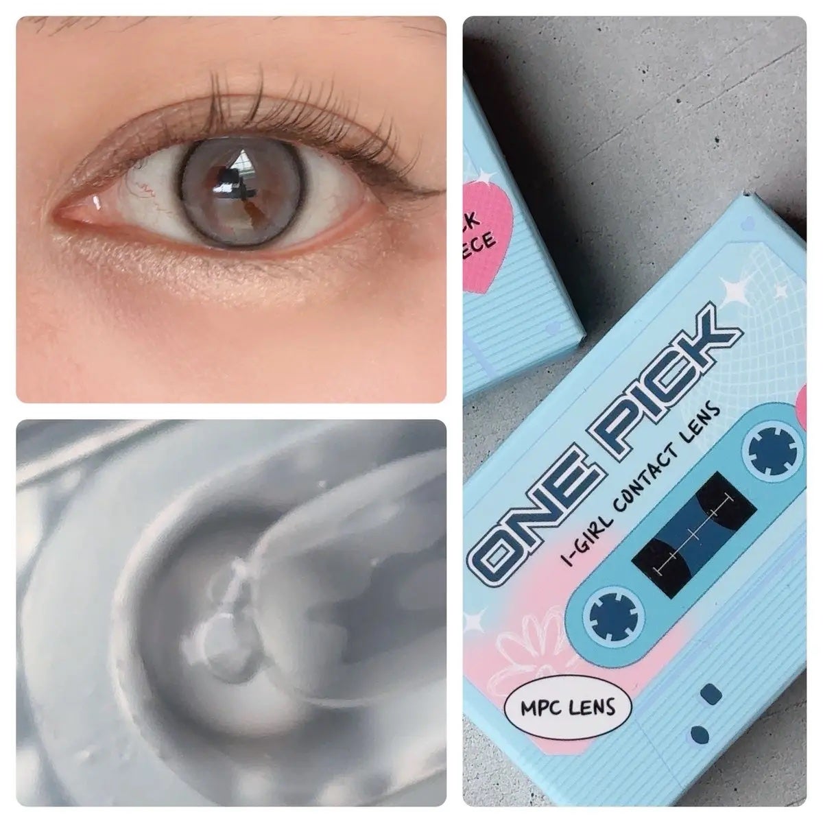 I-GIRL ONE PICK/蜜のレンズ/1ヶ月(1MONTH)カラコンを使ったクチコミ(1枚目)