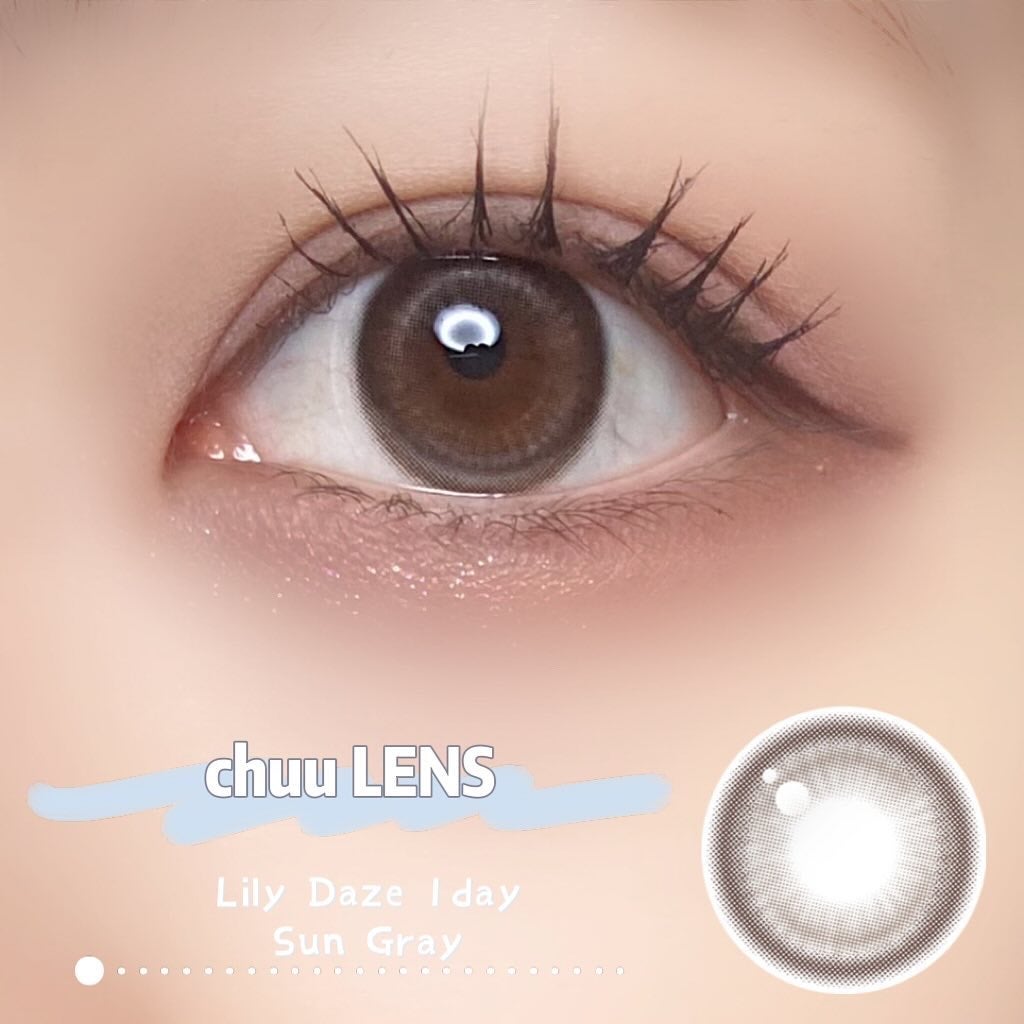 Lily Daze/chuu LENS/ワンデー(1DAY)カラコンを使ったクチコミ(1枚目)