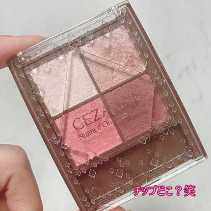 ニュアンスオンアイシャドウ/CEZANNE/アイシャドウパレットを使ったクチコミ(7枚目)