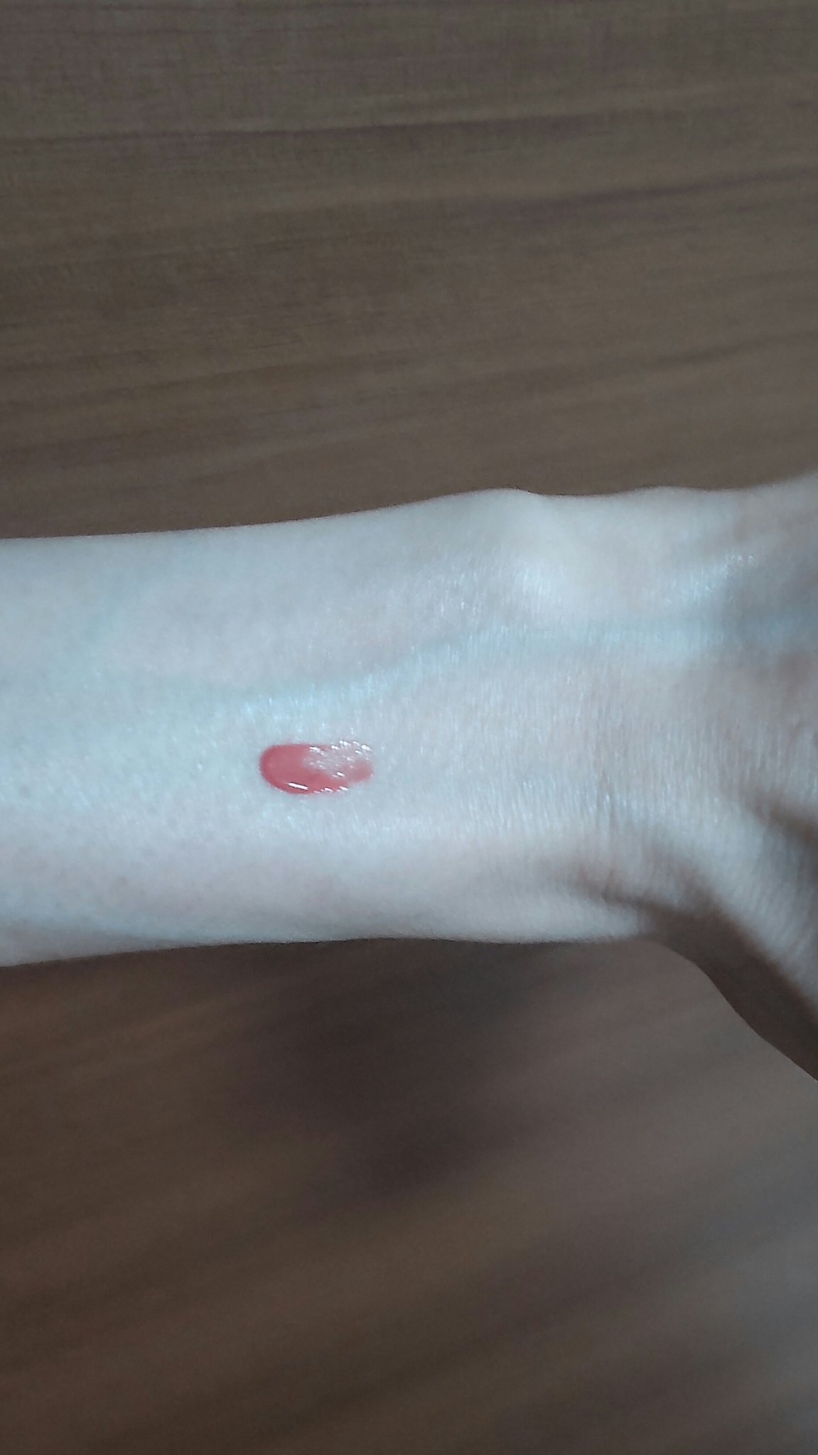 デュイフルウォーターティント 17 メロウシュガー（サンリオコラボ デュイフルウォーターティント）/rom&nd/リップティントを使ったクチコミ（3枚目）