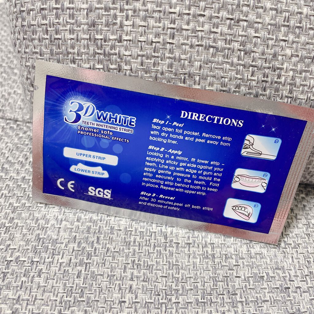 クレスト3Dホワイトニング ホワイトストリップ プロフェッショナル エフェクツ/クレスト/その他オーラルケアを使ったクチコミ（2枚目）