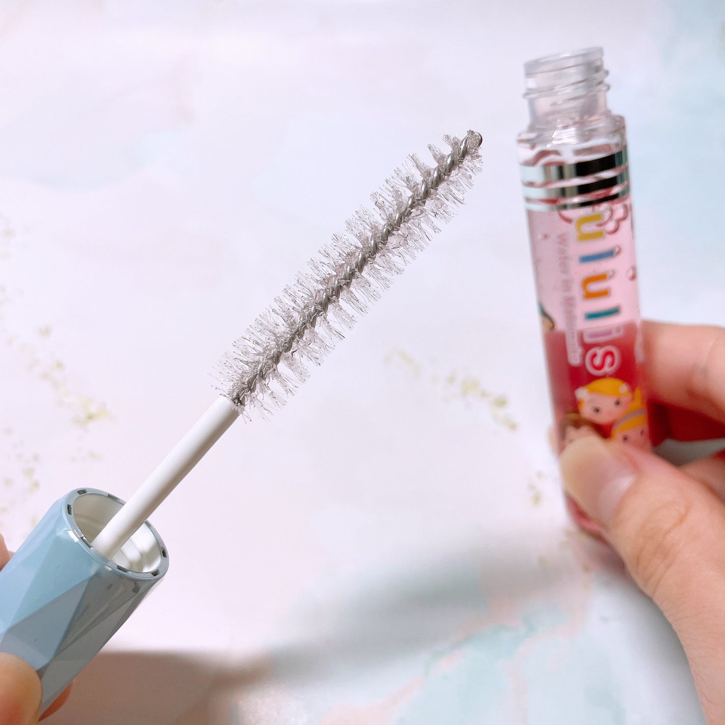 ウォーターインマトメイク パープル/ululis/プレスタイリング・寝ぐせ直しを使ったクチコミ(2枚目)