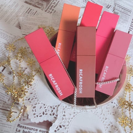 ジューシーリブティント/RICAFROSH/リップティントを使ったクチコミ(1枚目)