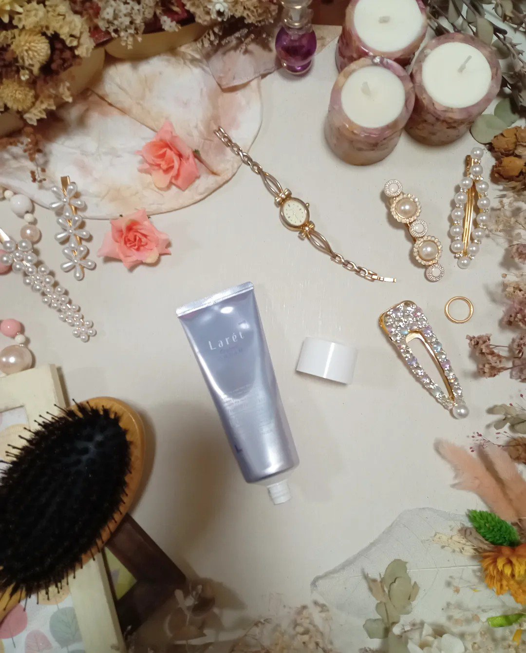 オーガニッククリーム/Laret/ヘアワックス・クリームを使ったクチコミ（2枚目）