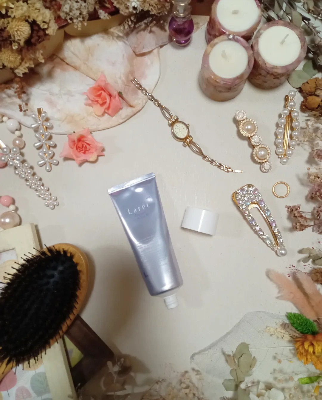 オーガニッククリーム/Laret/ヘアワックス・クリームを使ったクチコミ(2枚目)