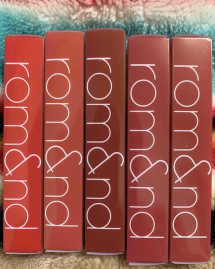 naoたん on LIPS 「ロムアンドGウォーターティント#02レッド・ドロップ#03ブリ..」(1枚目)