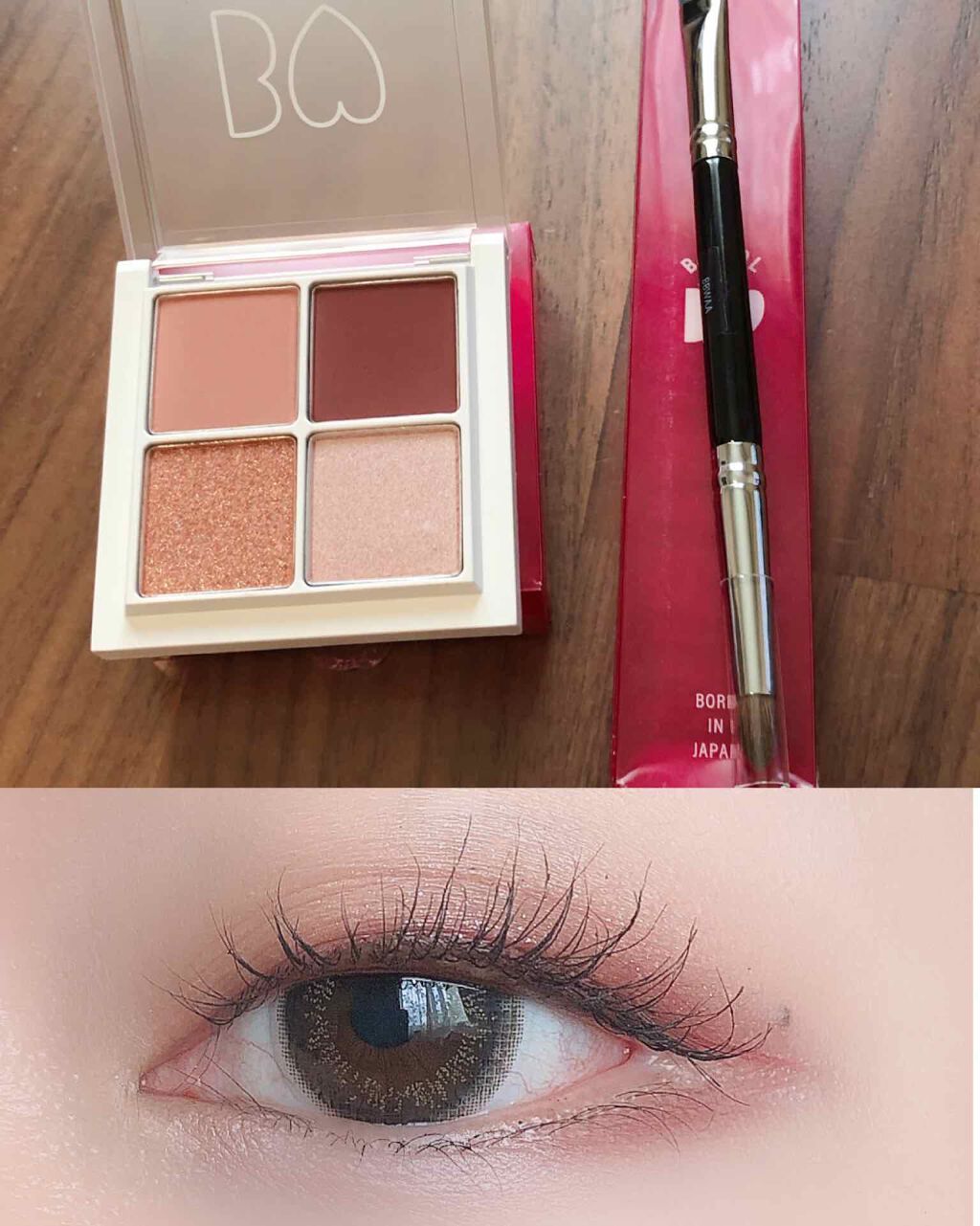 THE アイパレR/b idol/アイシャドウパレットを使ったクチコミ(1枚目)