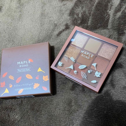 プレイカラーアイシャドウ メープルロード/ETUDE/アイシャドウパレットを使ったクチコミ(1枚目)