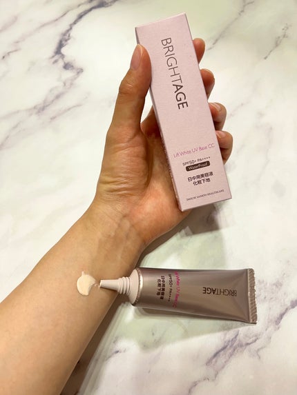 リフトホワイト UVベース CC/BRIGHTAGE/CCクリームを使ったクチコミ(2枚目)