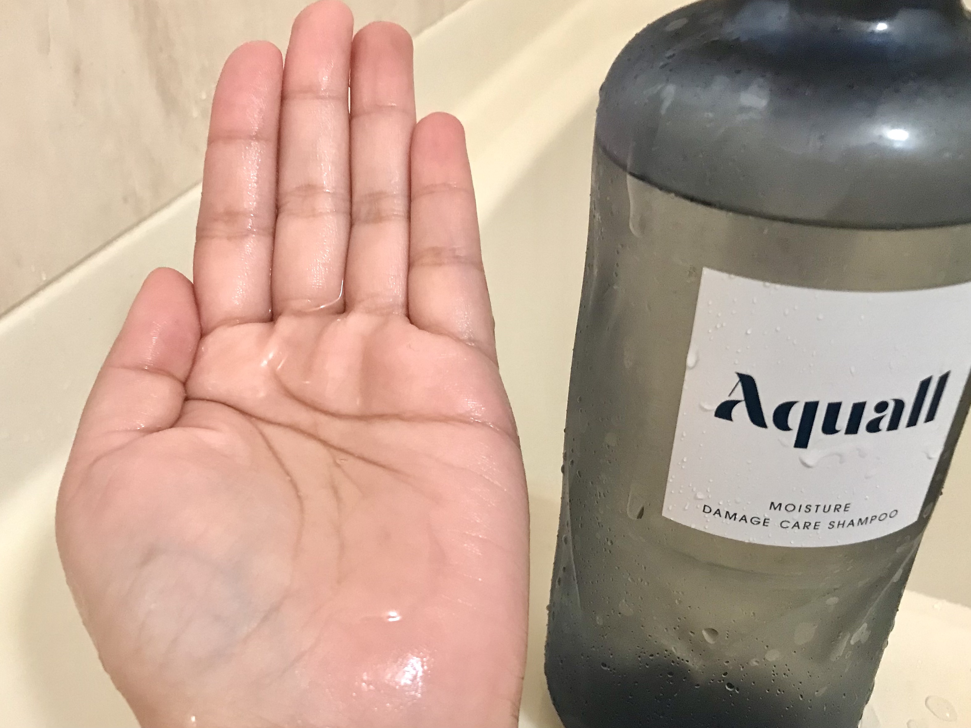 モイスチャーダメージケア シャンプー/トリートメント/Aquall/市販シャンプーを使ったクチコミ（3枚目）