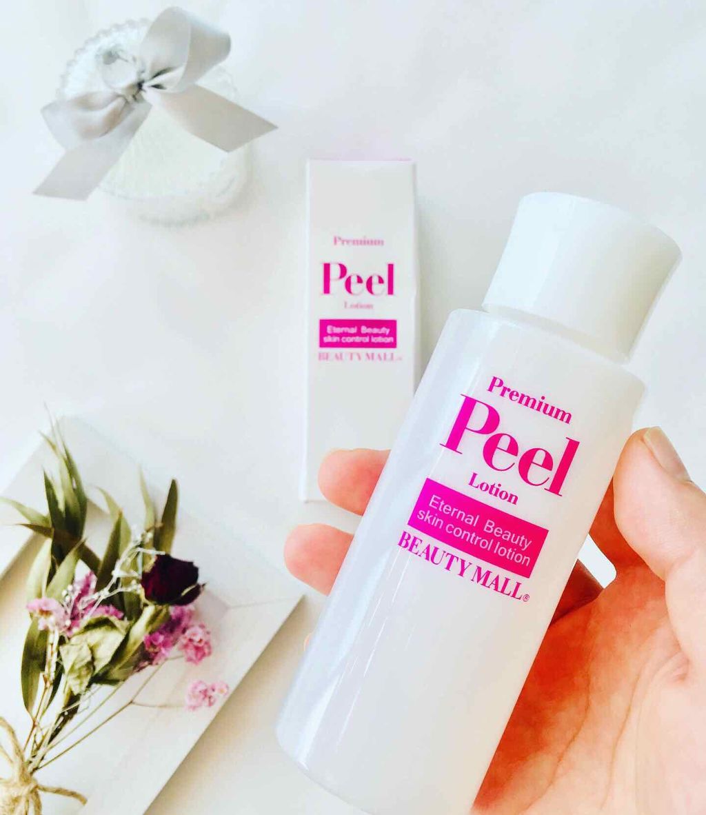 ピールローション プレミアム PEEL/BEAUTY MALL/ブースター・導入液を使ったクチコミ(2枚目)