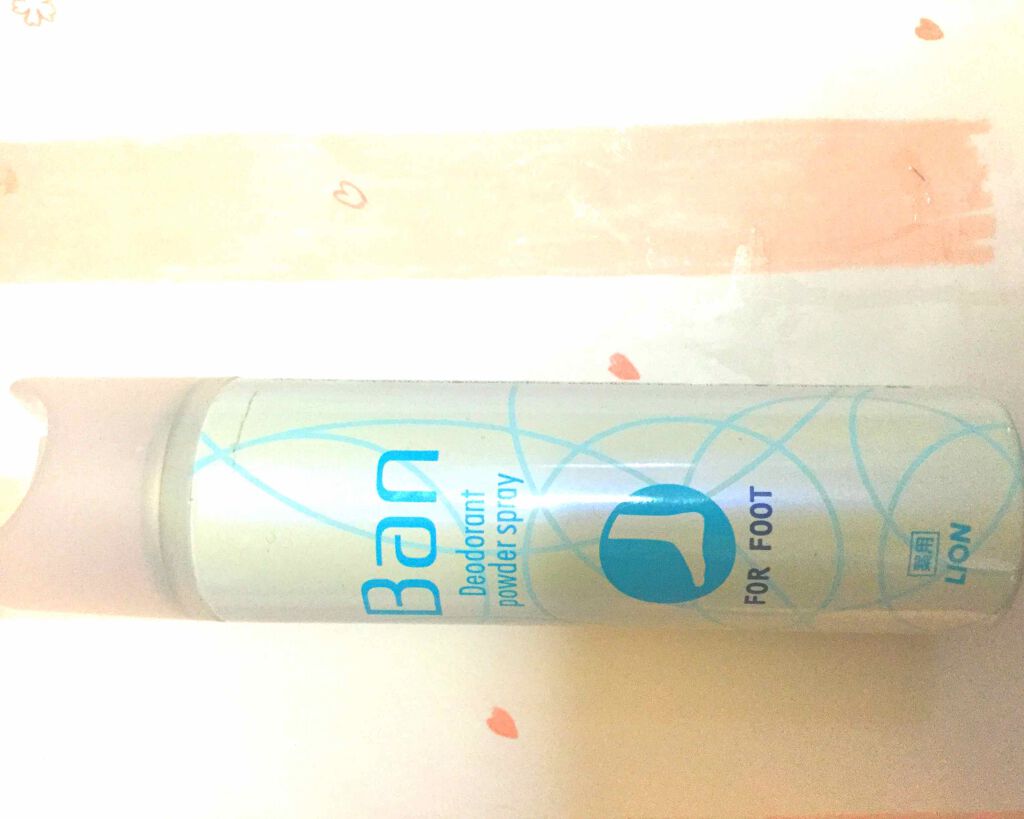 デオドラントパウダースプレー(せっけんの香り)/Ban/デオドラント・制汗剤を使ったクチコミ(1枚目)