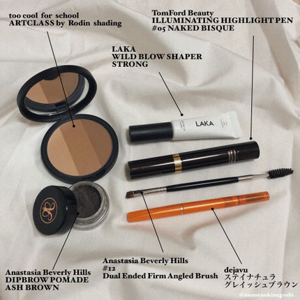 ディップブロウポマード/アナスタシア/リキッドアイブロウを使ったクチコミ(4枚目)