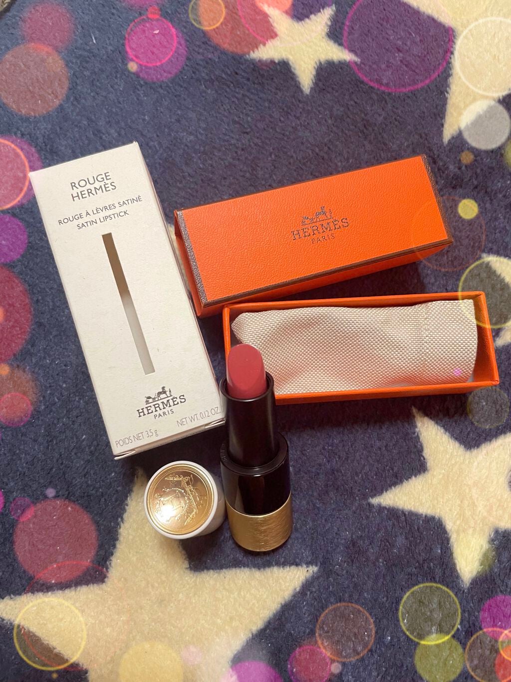 〈ルージュ・エルメス〉 ルージュ ア レーヴル サティネ/エルメス/口紅を使ったクチコミ(1枚目)