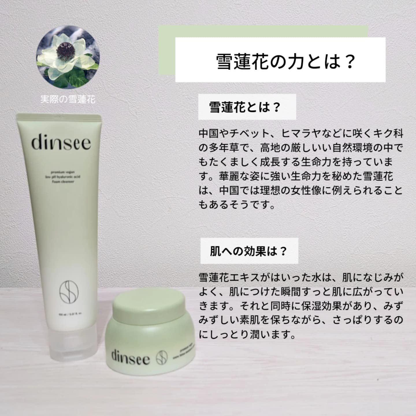 プレミ アムビーガン 弱酸性ヒアルロン酸フォームクレンザー/dinsee/クレンジングクリームを使ったクチコミ（3枚目）