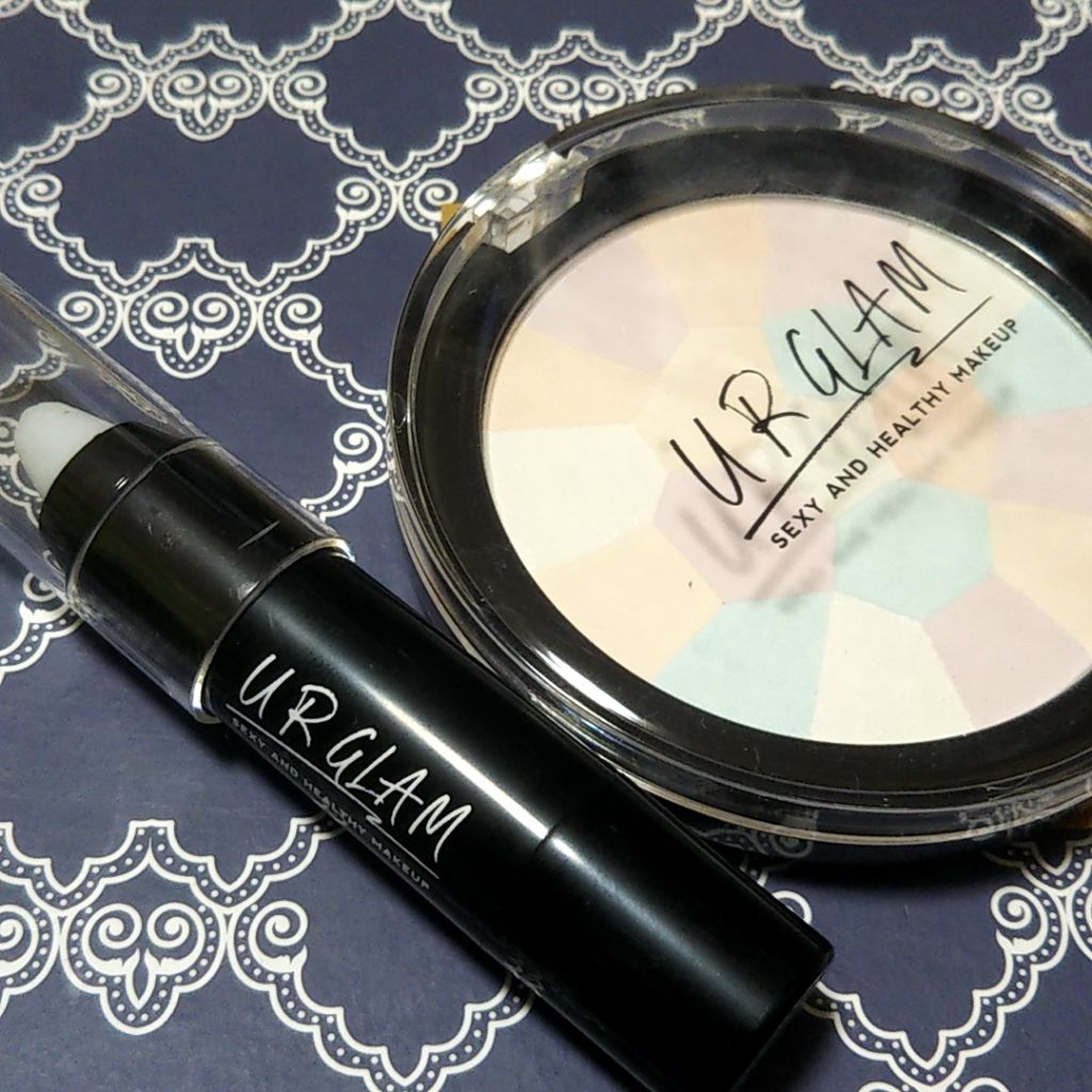 UR GLAM　MARBLE FACE POWDER/U R GLAM/プレストパウダーを使ったクチコミ（1枚目）