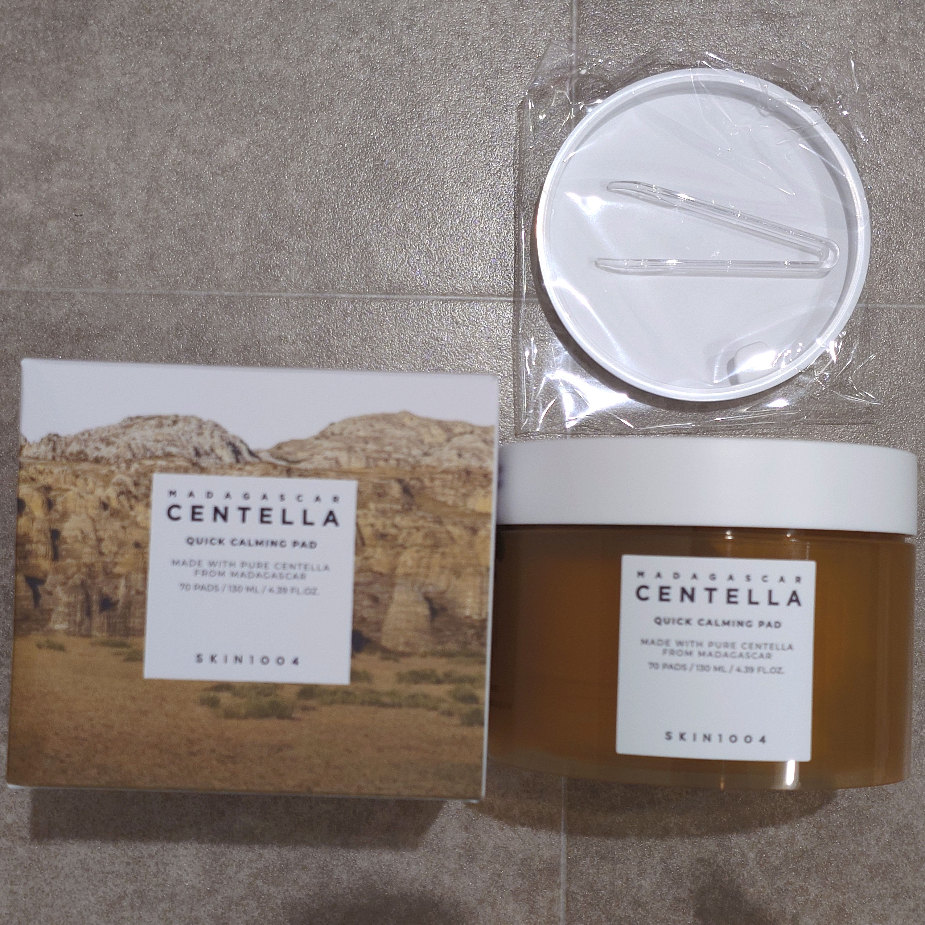 センテラ クイックカーミングパッド/SKIN1004/トナーパッドを使ったクチコミ（1枚目）