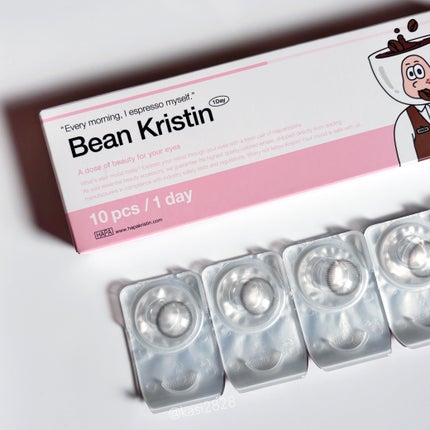 Bean Kristin 1day/Hapa kristin/ワンデー(1DAY)カラコンを使ったクチコミ(2枚目)