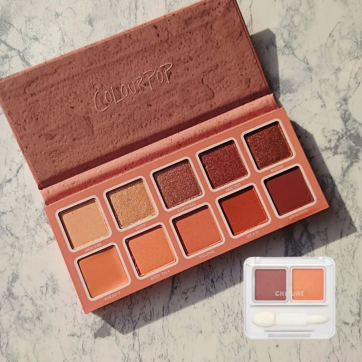 ツイン カラー アイシャドウ/ちふれ/アイシャドウパレットを使ったクチコミ（3枚目）