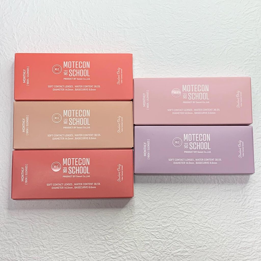 モテコン for スクール マンスリー/モテコン/1ヶ月(1MONTH)カラコンを使ったクチコミ(8枚目)