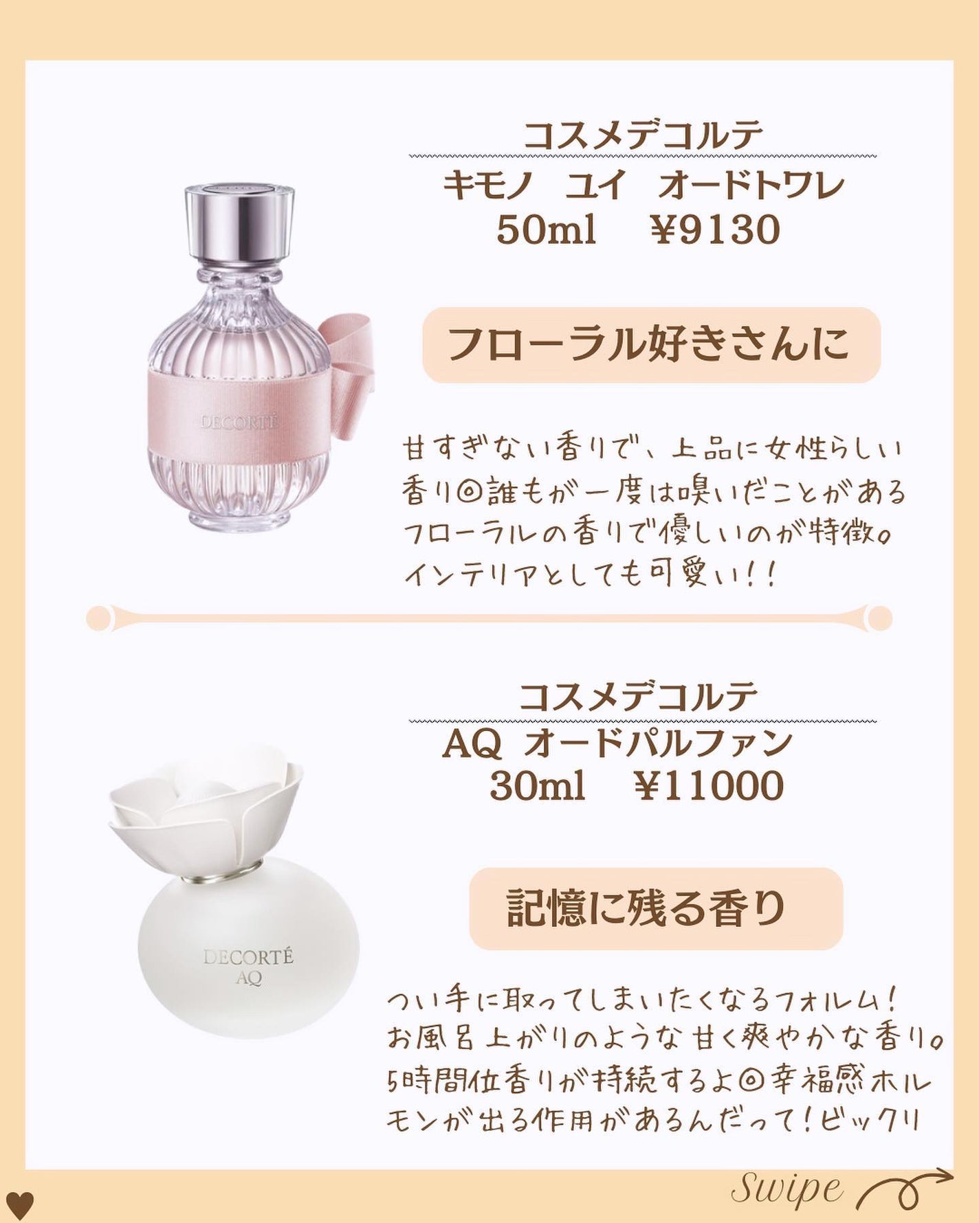 つや子 on LIPS 「『保存の多い🙌デパコス香水🫧✨旦那に一生愛される💓』→他の投稿..」(4枚目)