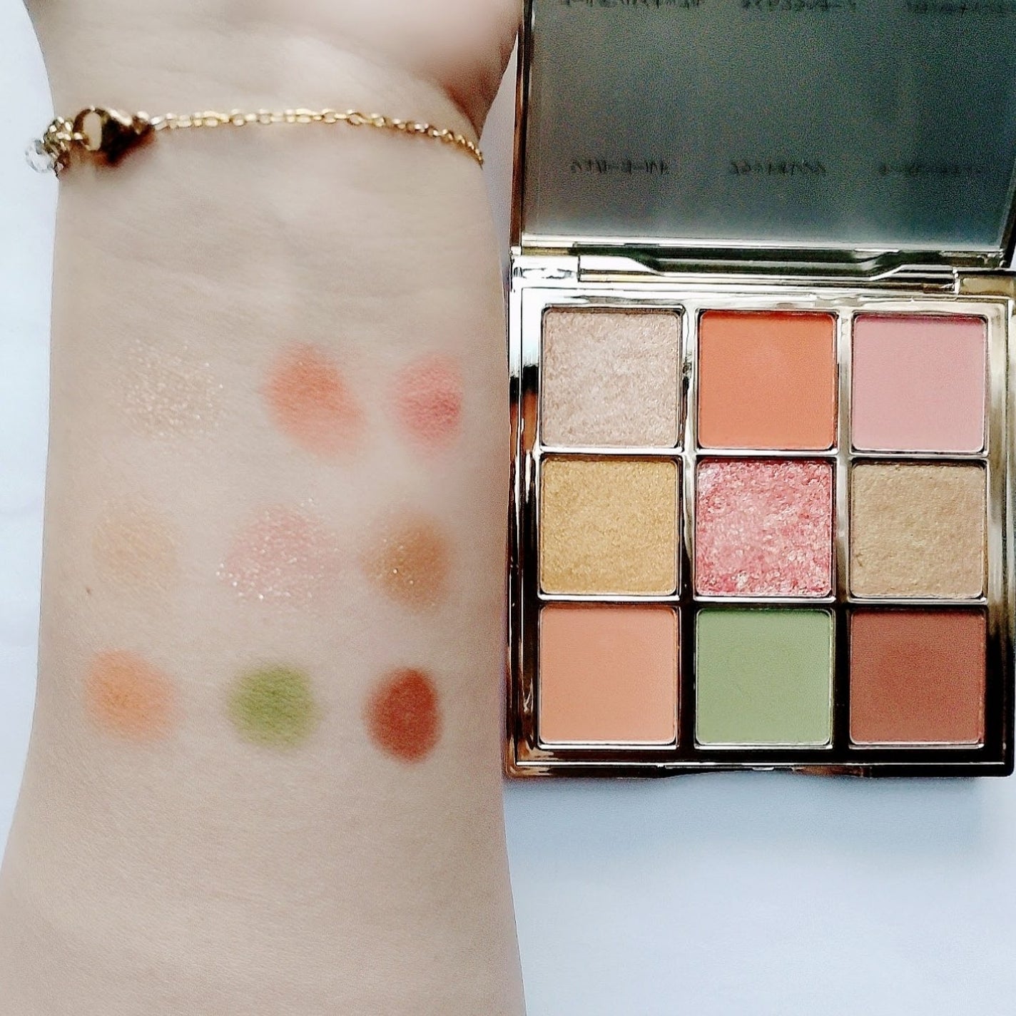 長相思シリーズ 9色アイシャドウパレット/CATKIN/アイシャドウパレットを使ったクチコミ(7枚目)