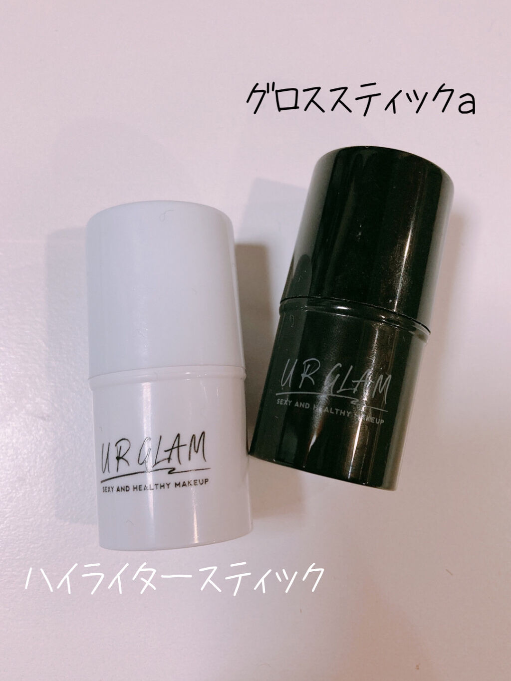 UR GLAM　FACE GLOSS STICK/U R GLAM/ジェル・クリームチークを使ったクチコミ（2枚目）