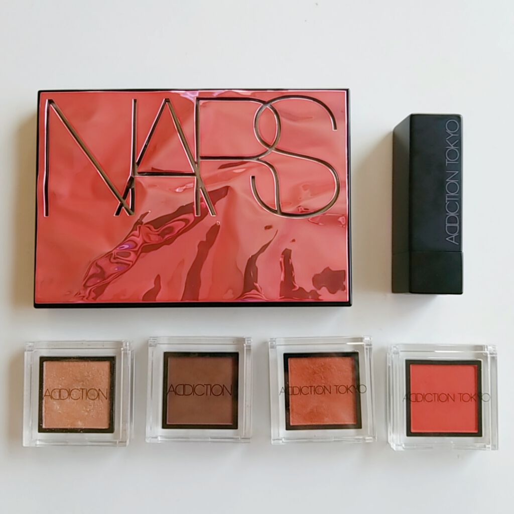 オーバーラスト チークパレット/NARS/パウダーチークを使ったクチコミ（2枚目）