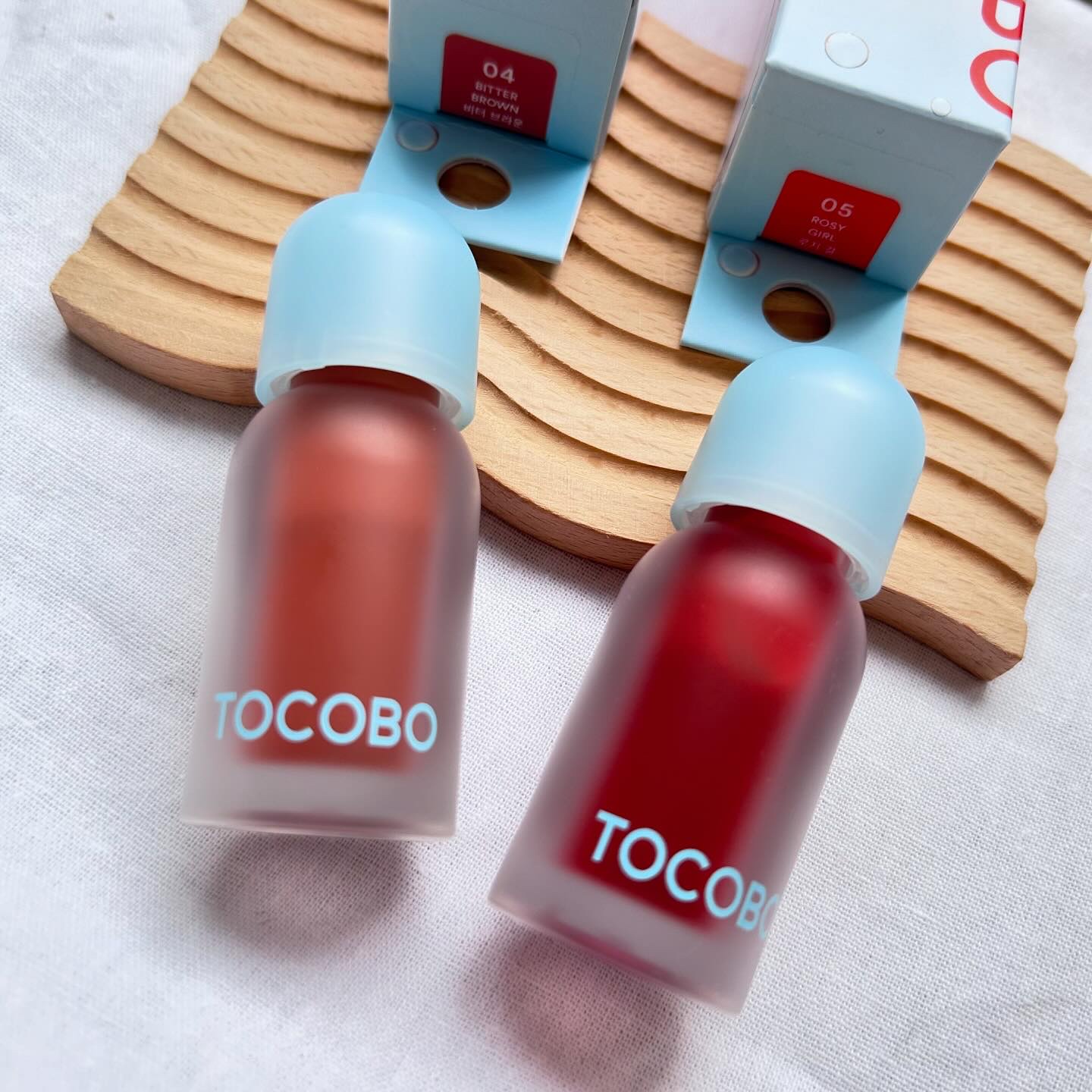 ジューシーベリープランピングリップオイル/TOCOBO/リップグロスを使ったクチコミ（2枚目）