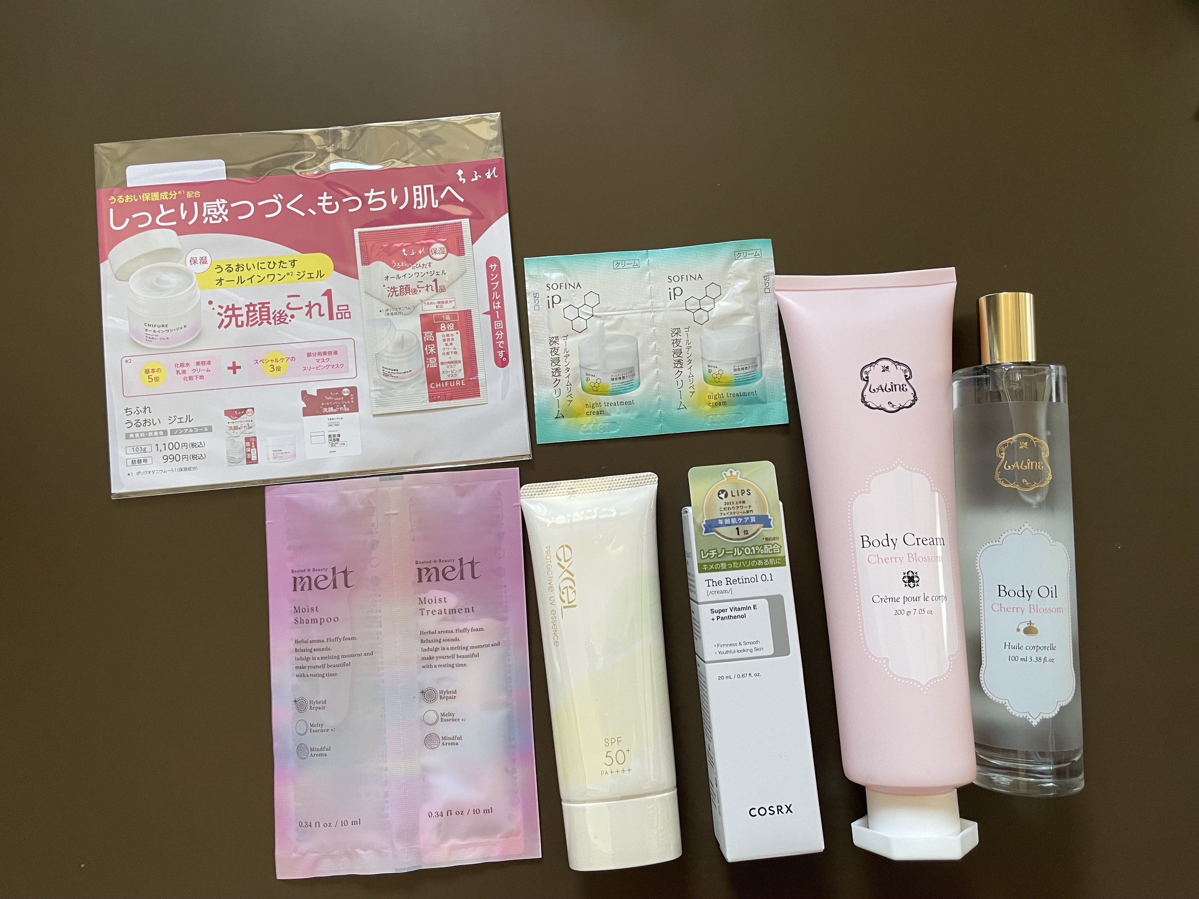 ボディオイル チェリーブロッサム/Laline/ボディオイルを使ったクチコミ（2枚目）