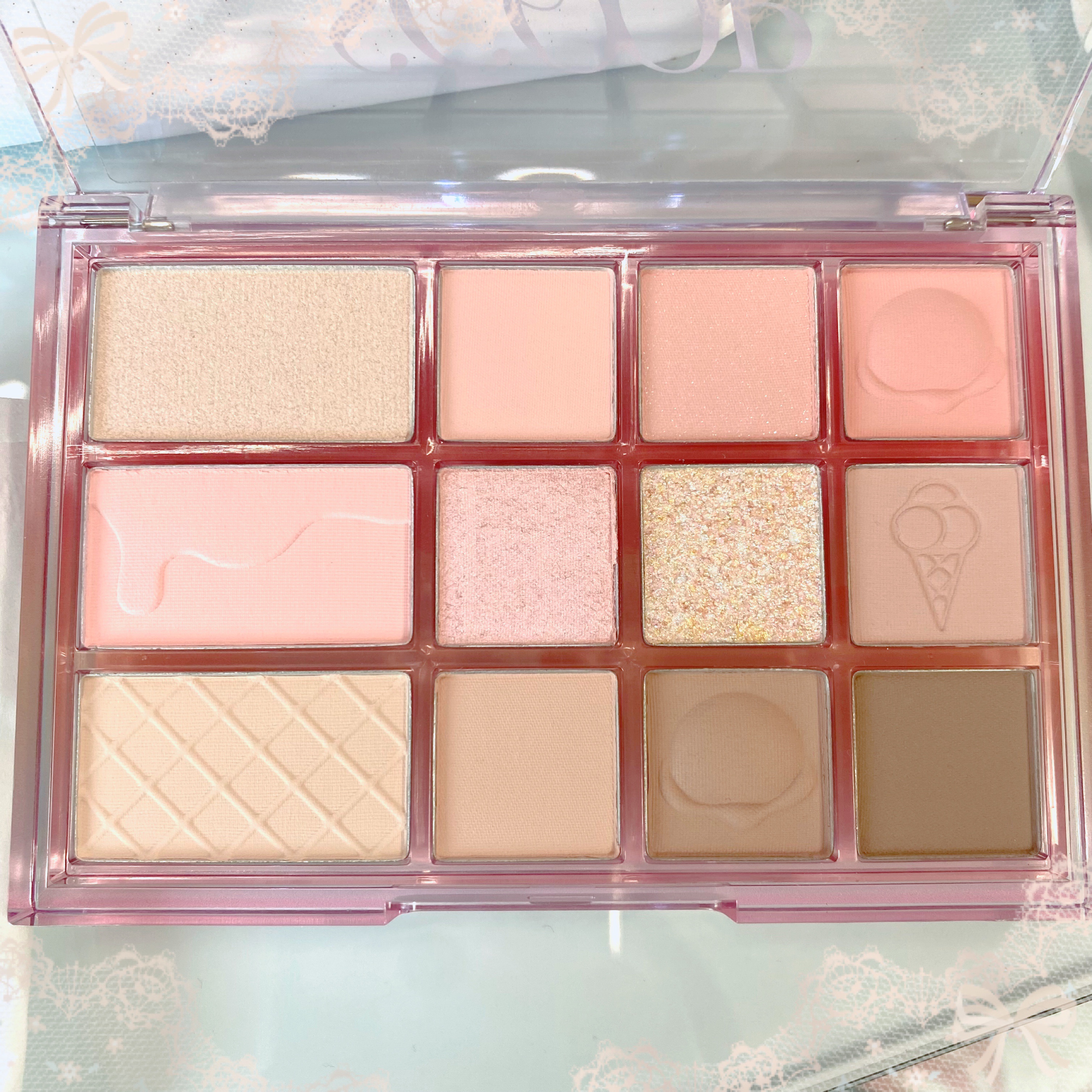 シェード アンド シャドウ パレット/CLIO/アイシャドウパレットを使ったクチコミ（2枚目）