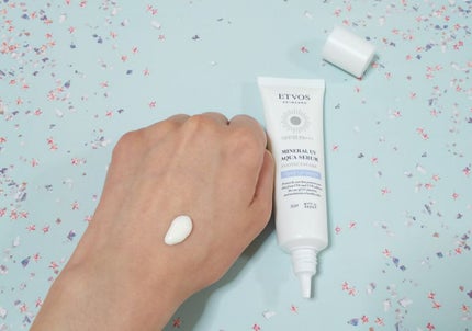 ミネラルUVアクアセラム/エトヴォス/美容液を使ったクチコミ(2枚目)