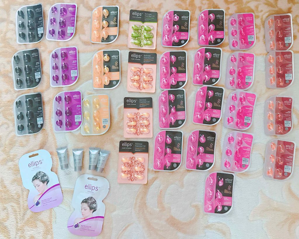 ヘアーオイル【トリートメント】/ellips/ヘアオイルを使ったクチコミ(1枚目)