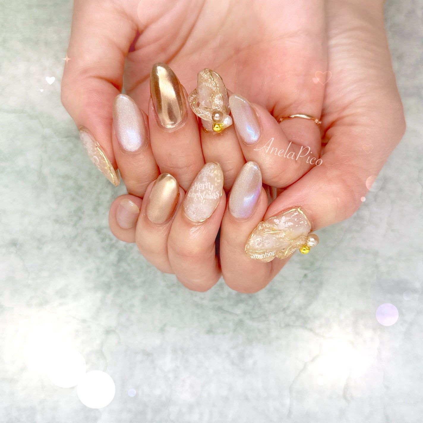 mamico on LIPS 「:*:★。:*:★━━━━━━━━★:*:。★:*:冬の雪の結..」(1枚目)