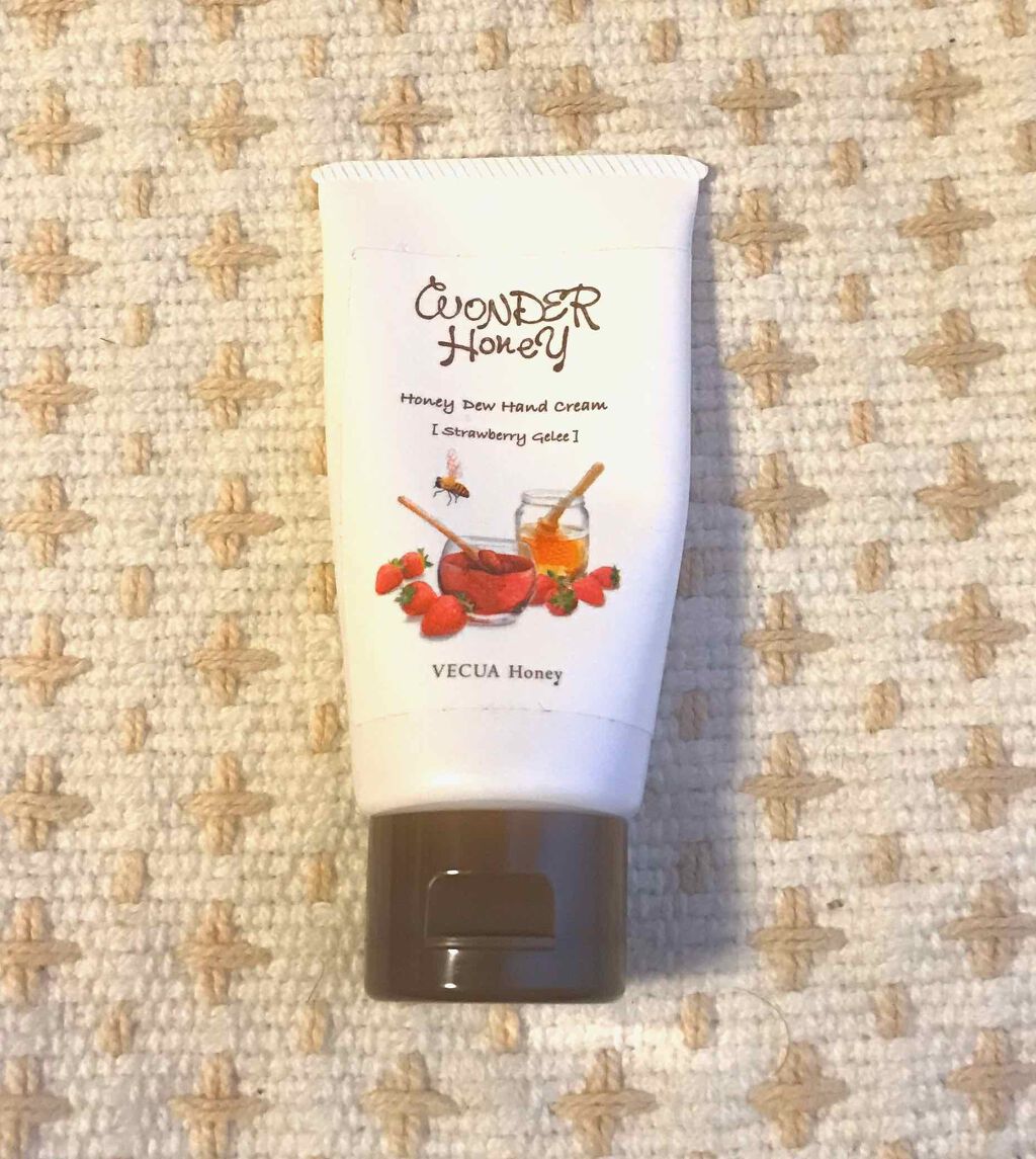 ワンダーハニー とろとろハンドクリーム 野苺ジュレ/VECUA Honey/ハンドクリームを使ったクチコミ(1枚目)