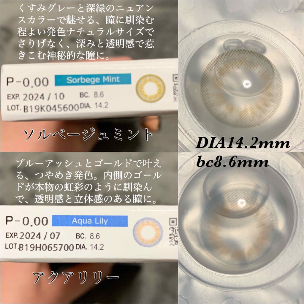 カラーマジョリティー/カラーマジョリティー/カラーコンタクトレンズを使ったクチコミ(3枚目)
