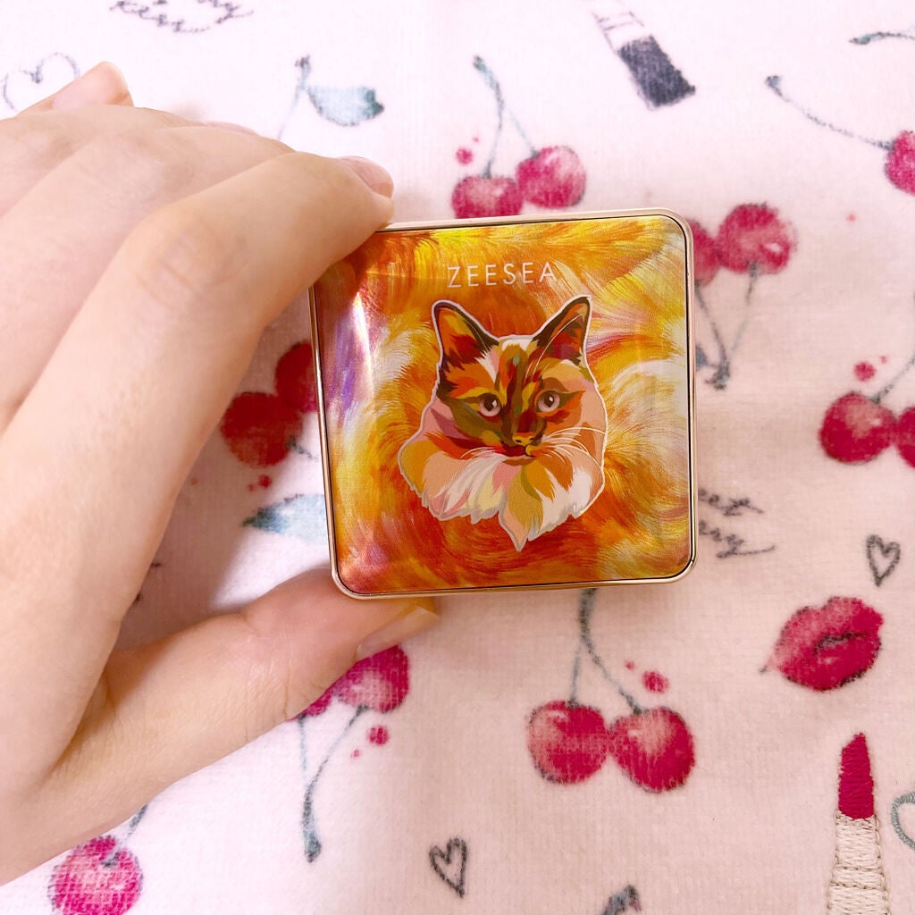 アニマルアイシャドウ(4シェード)/ZEESEA/アイシャドウパレットを使ったクチコミ(2枚目)