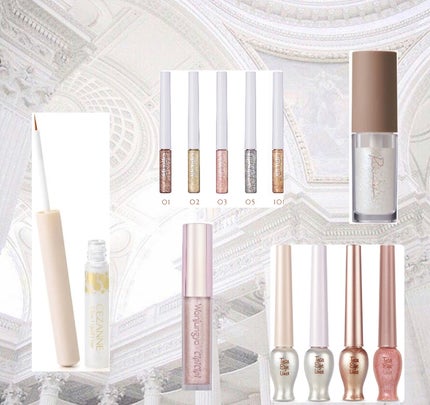 グリッター イルミネーションライナー R/CipiCipi/リキッドアイライナーを使ったクチコミ(2枚目)