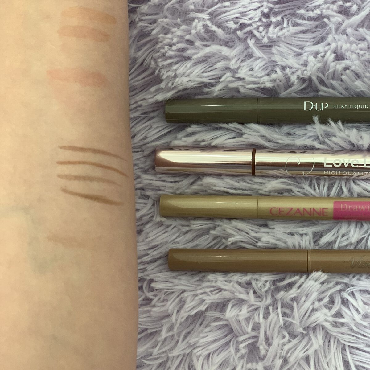 ブラウンズ クリーミィペンシル/Visée/ペンシルアイライナーを使ったクチコミ（2枚目）