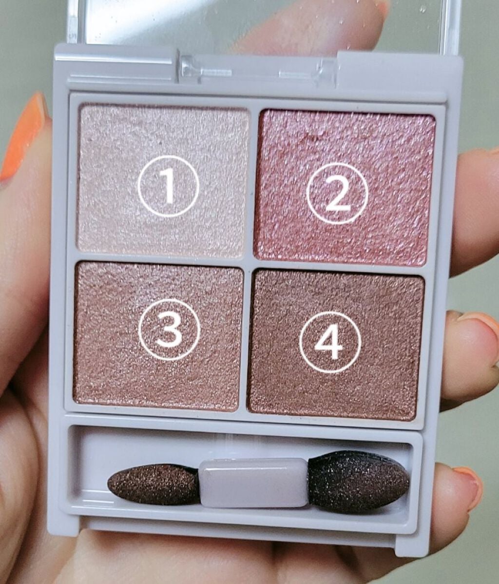 シルキースフレアイズ/キャンメイク/アイシャドウパレットを使ったクチコミ(2枚目)