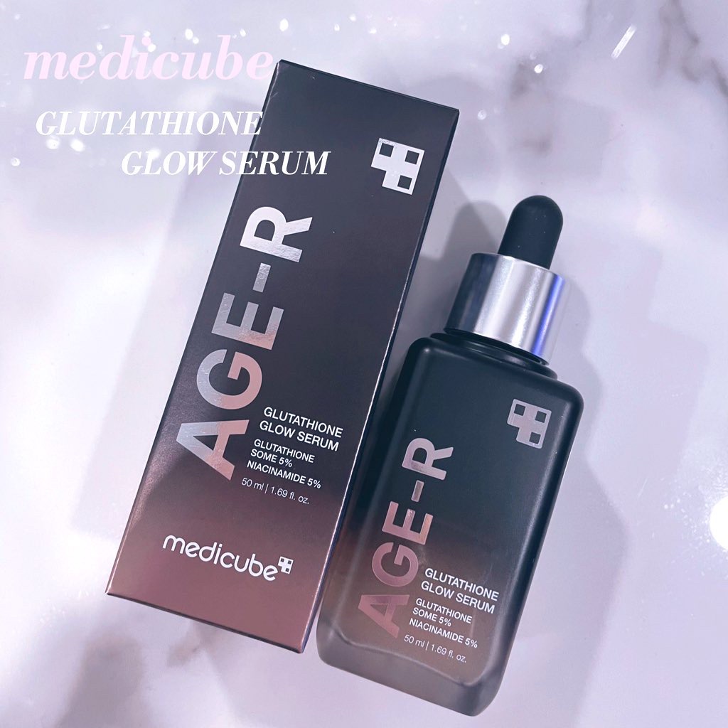 グルタチオングロウアンプル/MEDICUBE/美容液を使ったクチコミ（1枚目）
