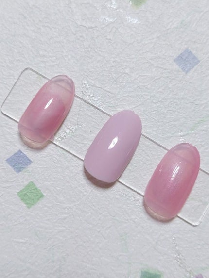 BRG ジェルネイル/DAISO/ジェルネイルを使ったクチコミ(8枚目)