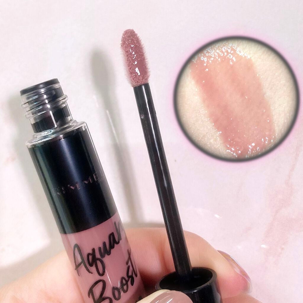 アクアリィ ブースト リップラッカー/リンメル ロンドン/リップグロスを使ったクチコミ(2枚目)