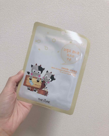 ミルクコラーゲンエッセンスマスク/THE CURE(ザキュア)/シートマスク・パックを使ったクチコミ(1枚目)