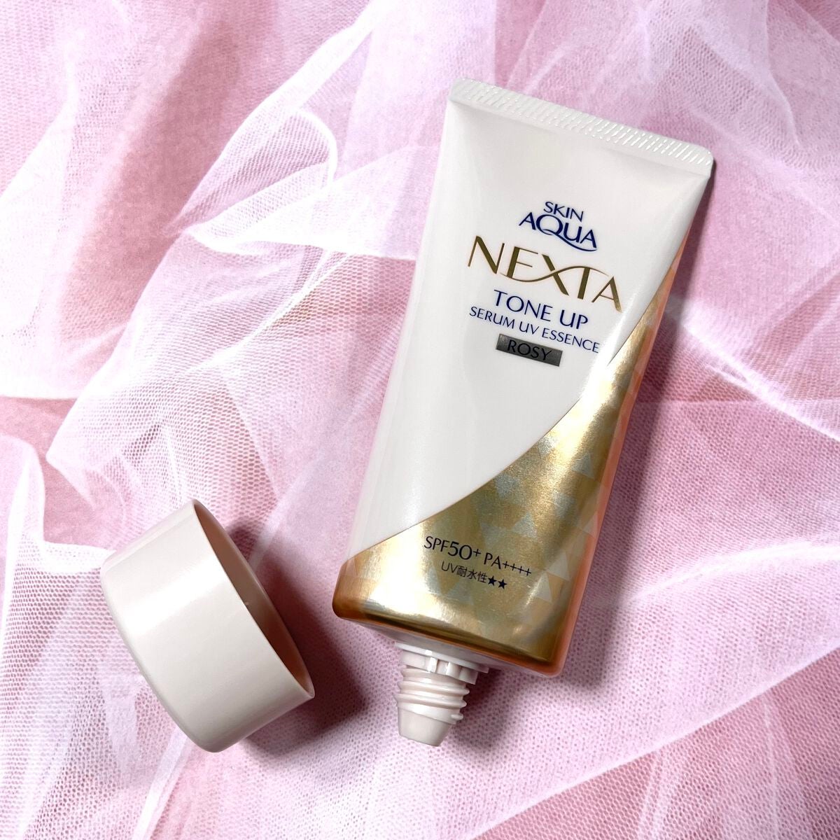 ネクスタ トーンアップセラムUVエッセンス/スキンアクア/日焼け止めローションを使ったクチコミ(2枚目)