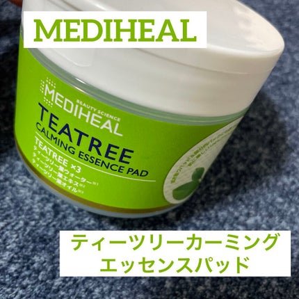 ティーツリーカーミングエッセンスパッド/MEDIHEAL/トナーパッドを使ったクチコミ(1枚目)