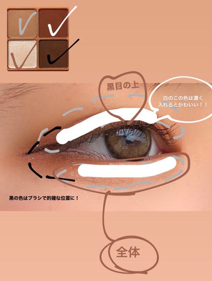 ベターザンアイズ ミュージックシリーズ/rom&nd/アイシャドウパレットを使ったクチコミ(4枚目)