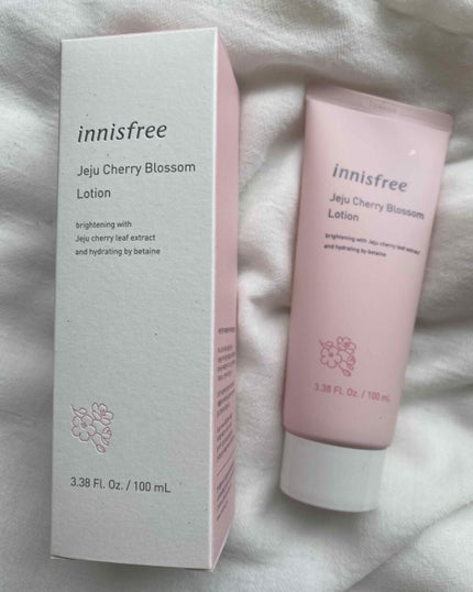 innisfree チェリーブロッサム ローションのクチコミ「イニスフリー チェリーブロッサム ローション🍒
♠︎チェリーブロッサムローション(乳液)
.....」(1枚目)