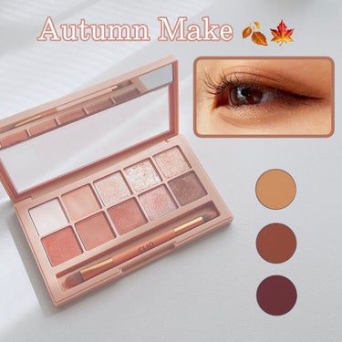 autumnmake🎃🍁

CLIOプロ アイ パレット02を使う季節が
今年もやって来ました😚

今回はアイメイクをご紹介！

―――――――――ｷﾘﾄﾘ線―――――――――
1をアイホール、涙袋全体