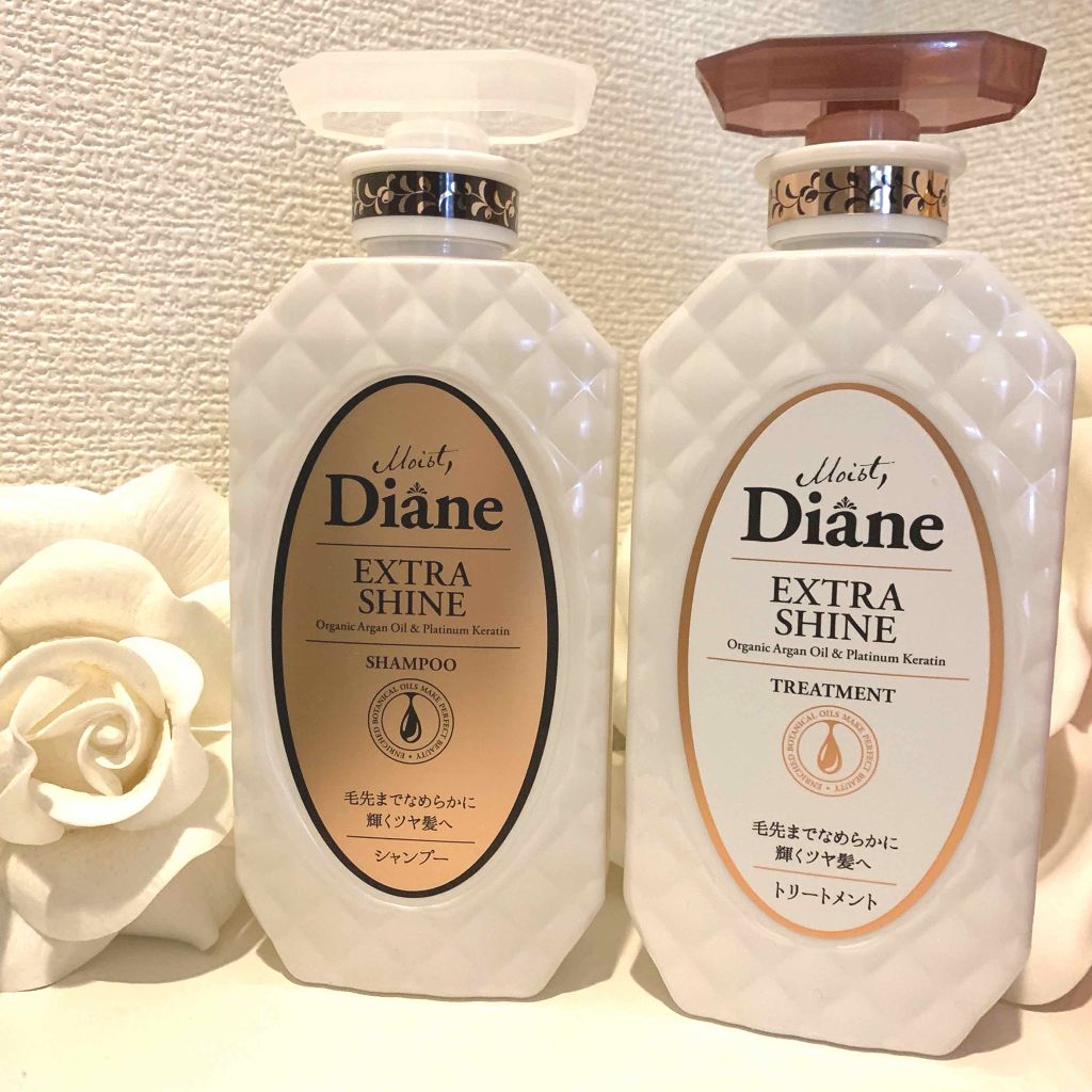 パーフェクトビューティ モイストダイアン エクストラシャイン シャンプー/トリートメント/ダイアン/市販シャンプーを使ったクチコミ（1枚目）